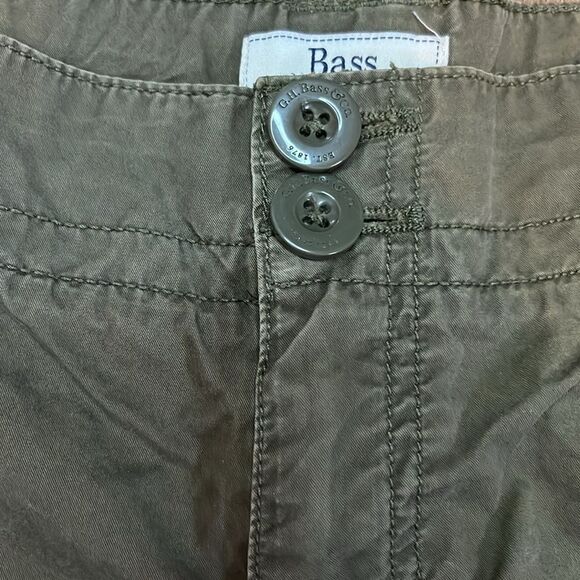 GH BASS GREEN 100% COTTON SHORTS 10 - Picture 4 of 9